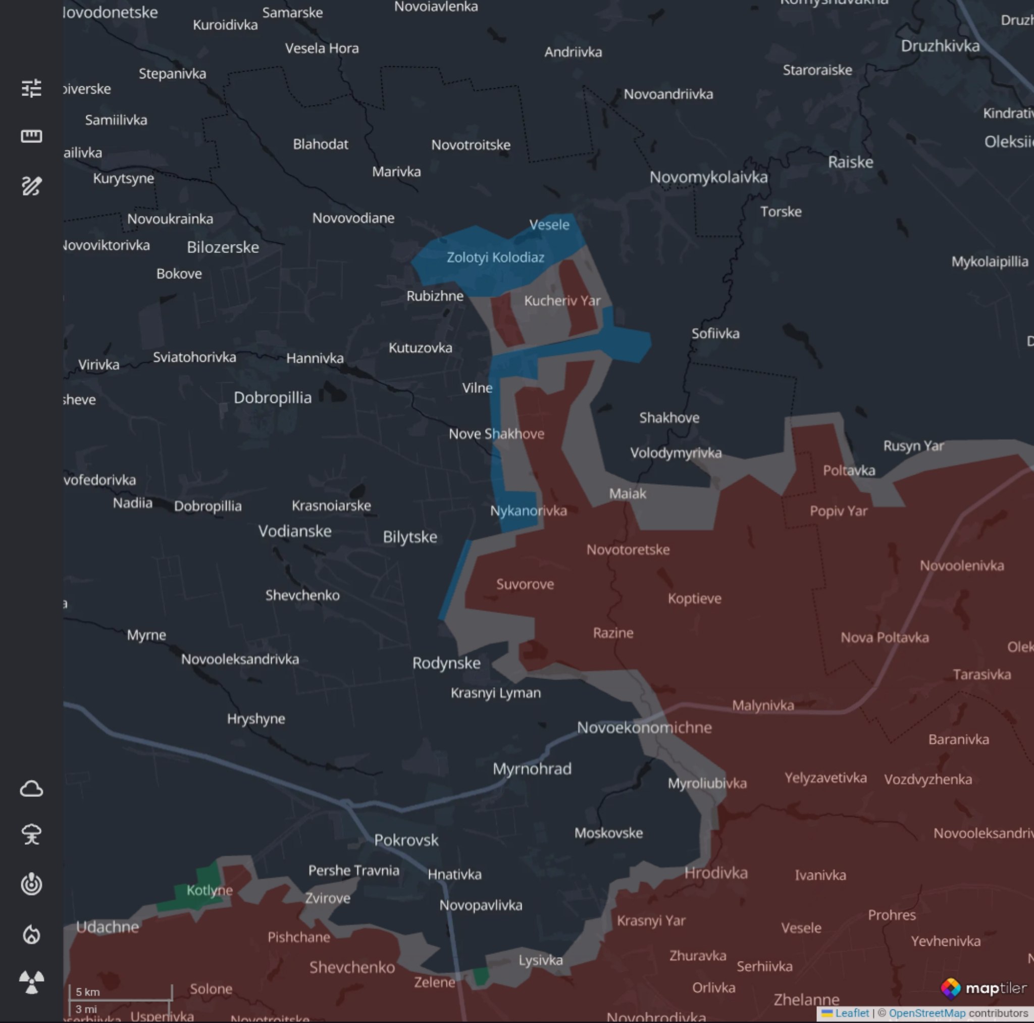 Ukrainian Forces Launch Successful Counteroffensive, Reclaim Key Villages Near Pokrovsk