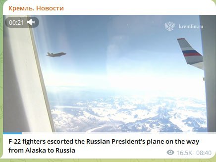 Russian Officials Misidentify F-35 Fighters as F-22s During Putin's Return