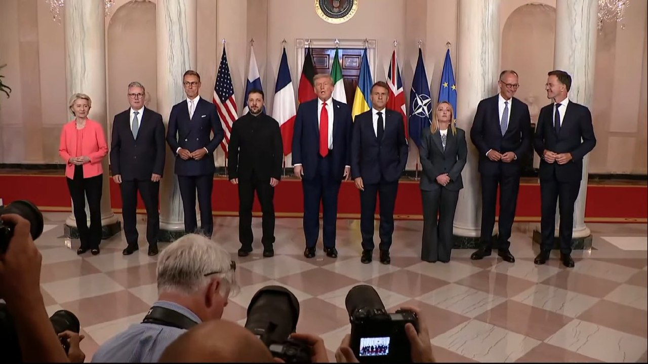 Breaking: Trump Concludes Urgent Meeting with Zelensky and EU Leaders