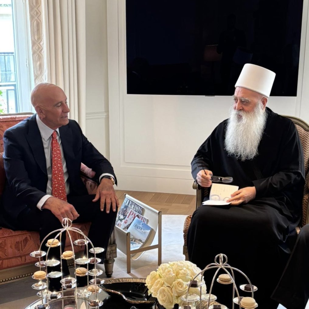Breaking: US Envoy Tom Barrack Meets Druze Leader in Historic Talks
