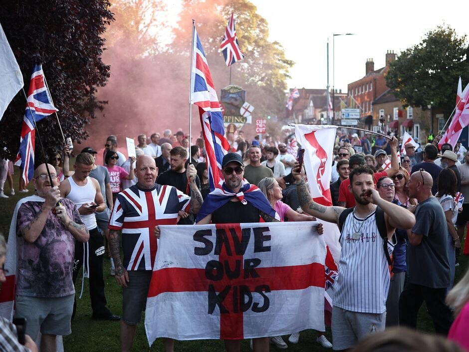 Nationwide Protests Erupt Over UK Asylum Policies Amid Chaos