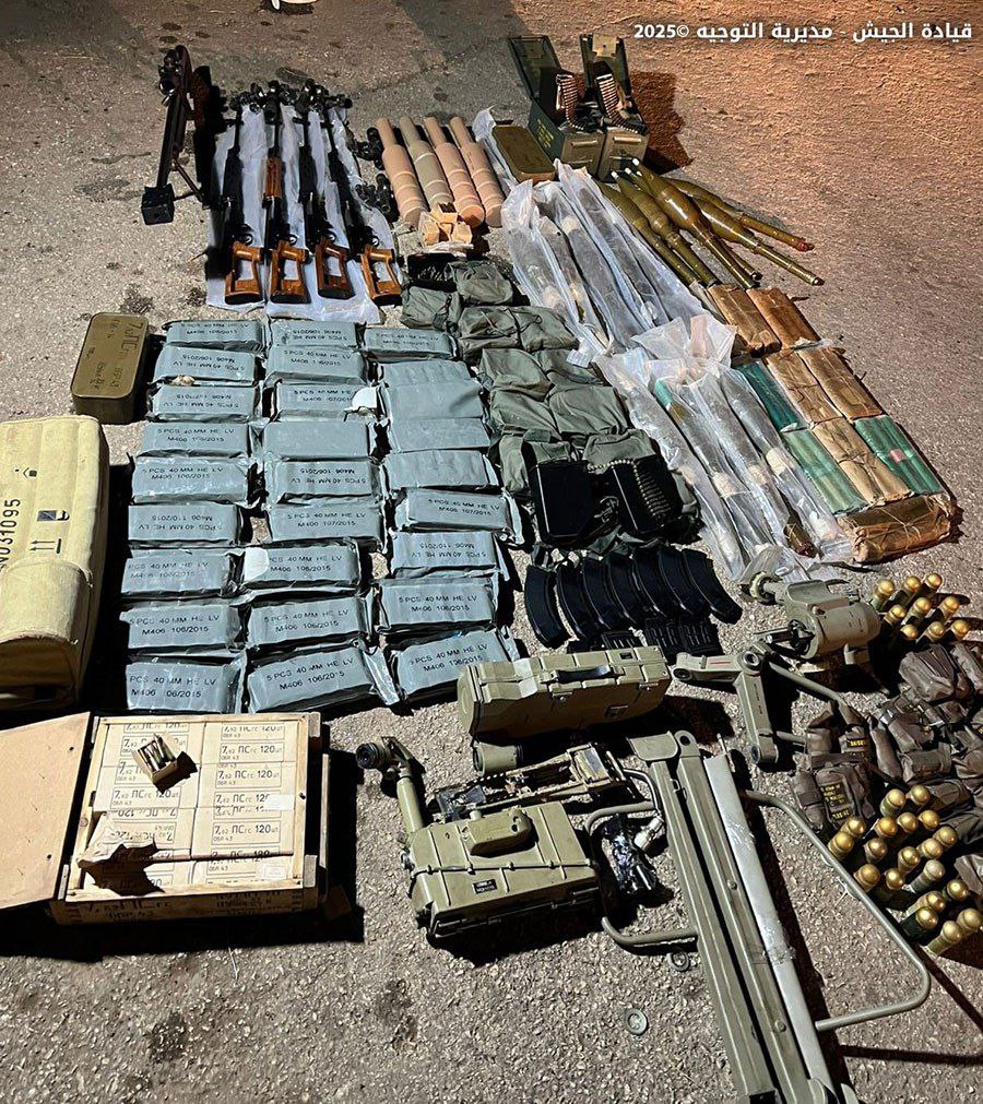 Lebanese Army Seizes Cache of Weapons from Syrian in Akkar