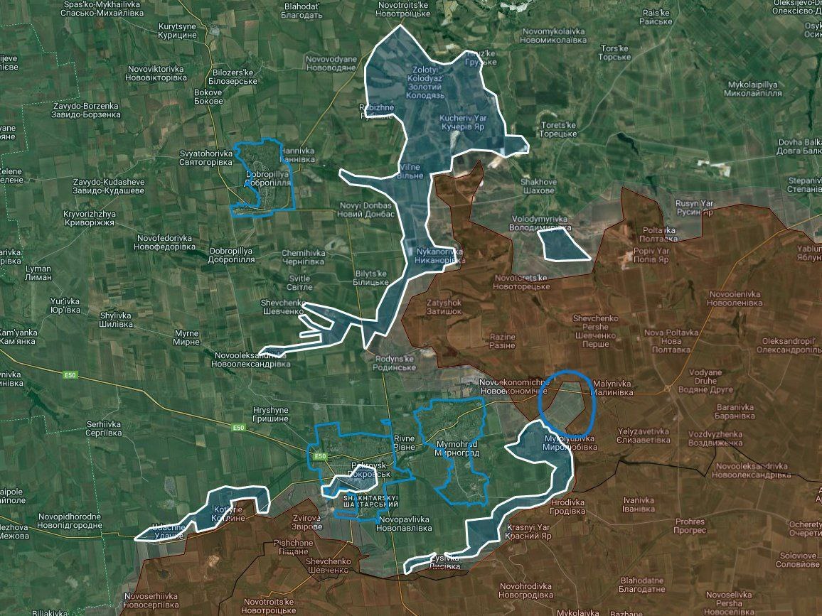 Ukraine Recaptures Three Villages in Donetsk, Striking Key Enemy Formation