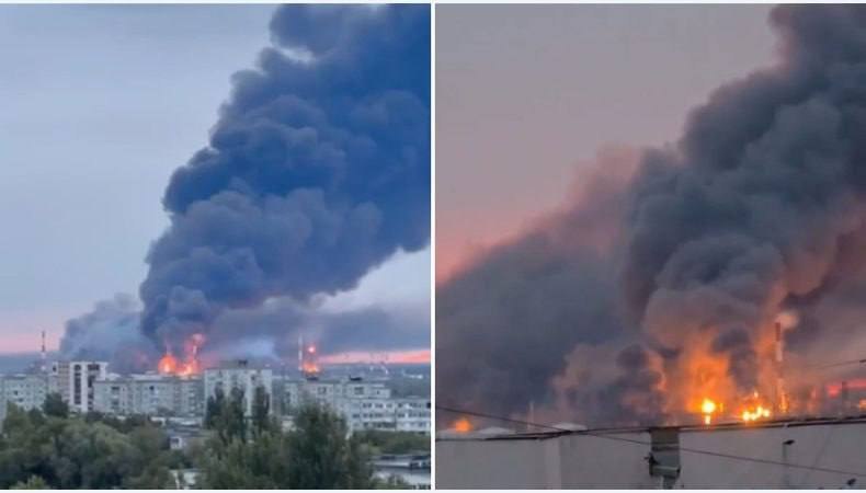 Ukrainian Drone Strikes Halt Operations at Rosneft's Kuibyshev Refinery