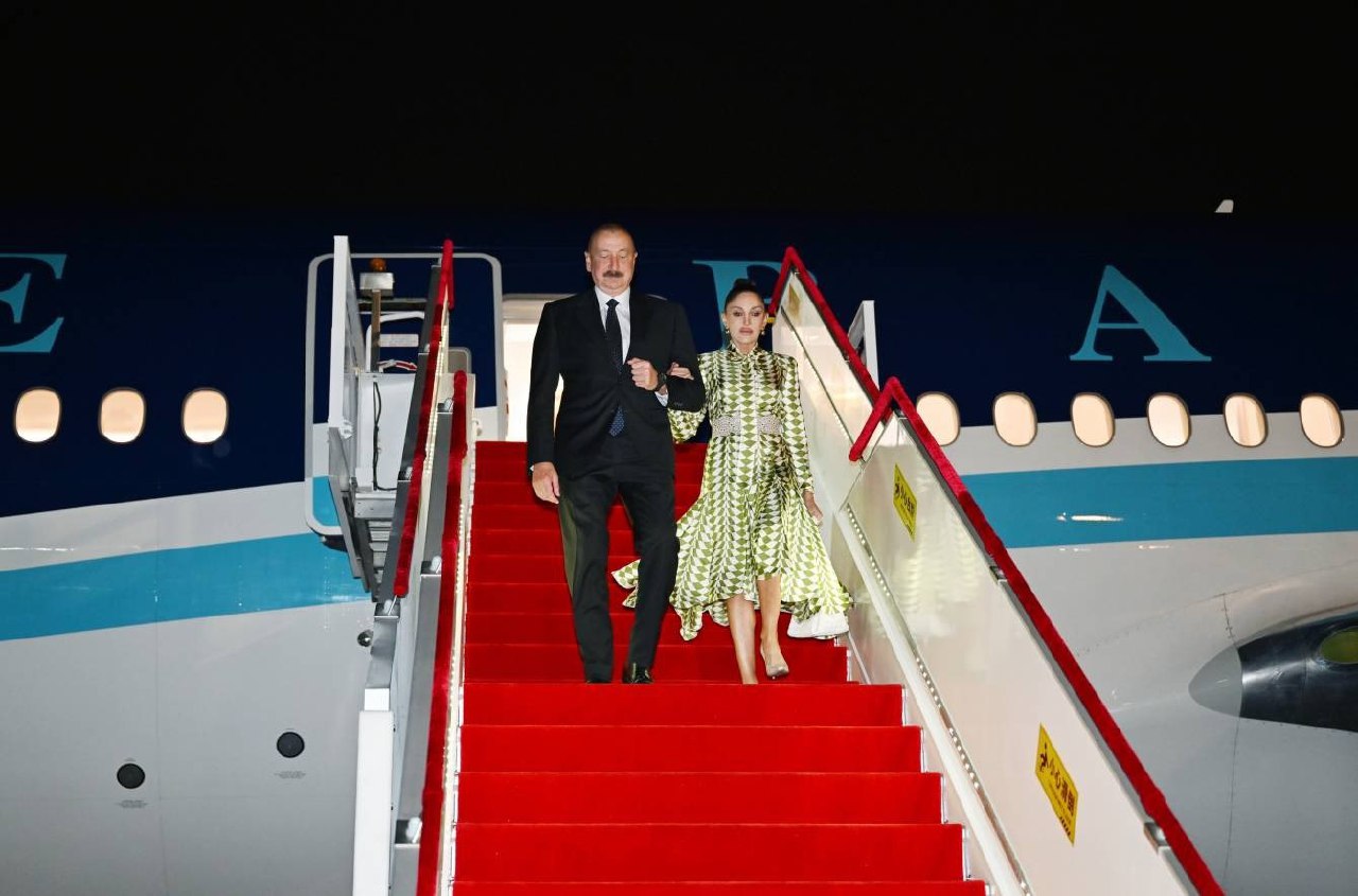 Azerbaijan's President Aliyev Begins Key State Visit to China