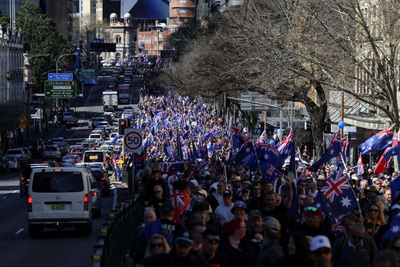 Tens of Thousands March Across Australia Demanding Immigration Reform