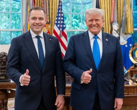 President Trump Hosts Polish Leader Nawrocki for First Bilateral Talks
