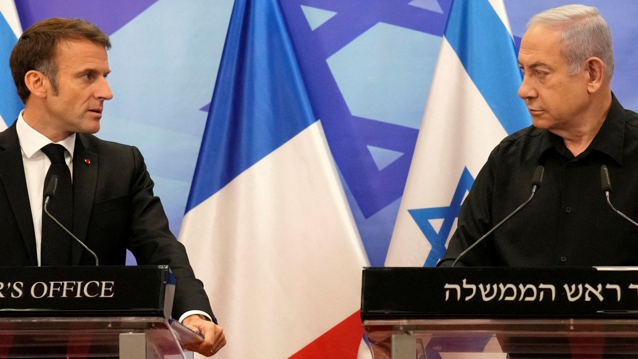 Macron's Israel Visit Denied by Netanyahu: 'Timing Isn't Right'