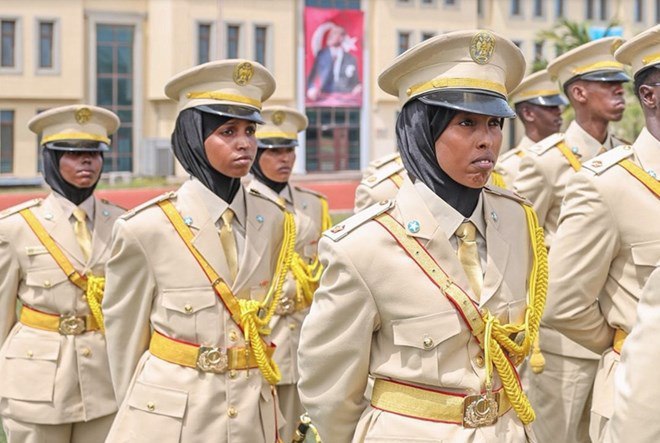Historic Milestone: First Eleven Female Officers Graduate from TURKSOM in Somalia