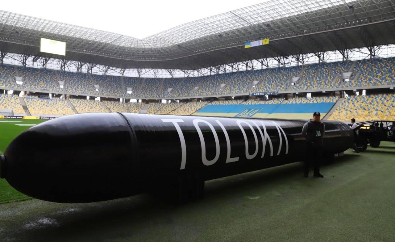 Ukraine unveils TOLOKA underwater drone at Defense Tech Valley 2025 summit