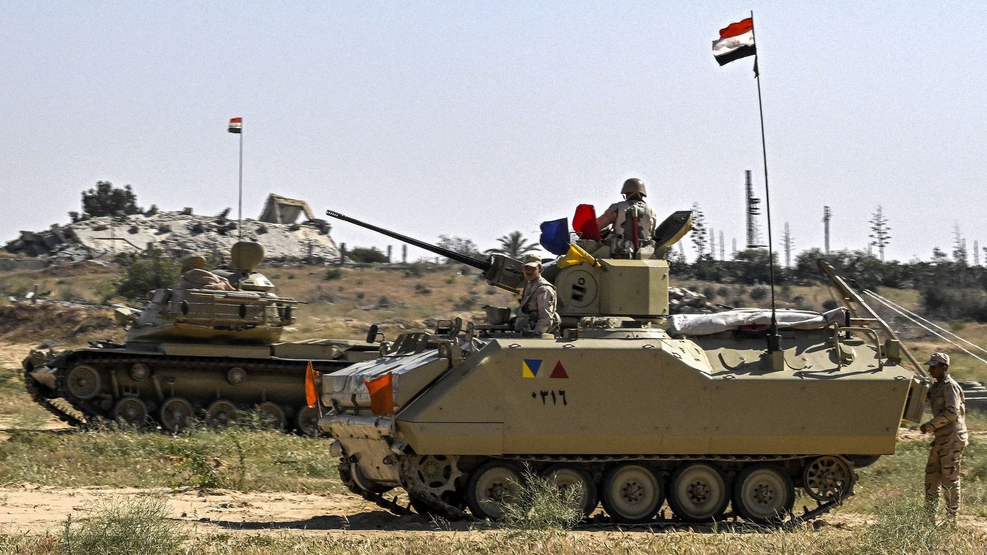 Netanyahu asks Trump administration to urge Egypt to reduce Sinai military build-up