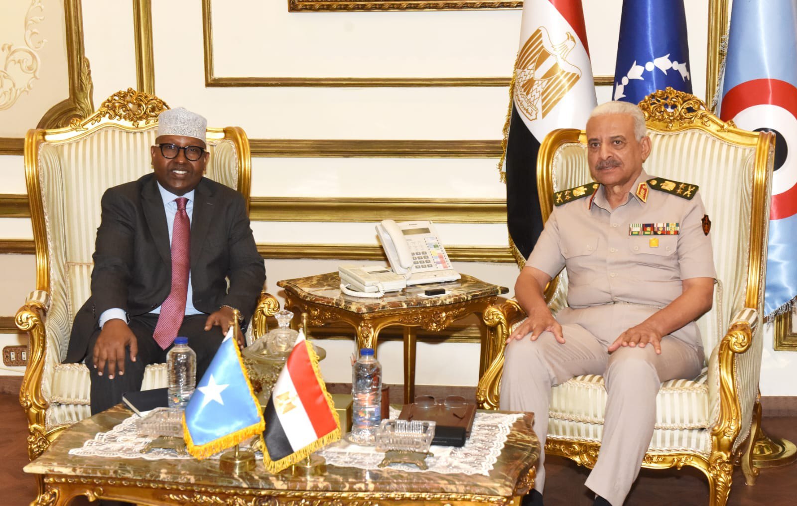 Somalia and Egypt discuss military cooperation in Cairo meeting