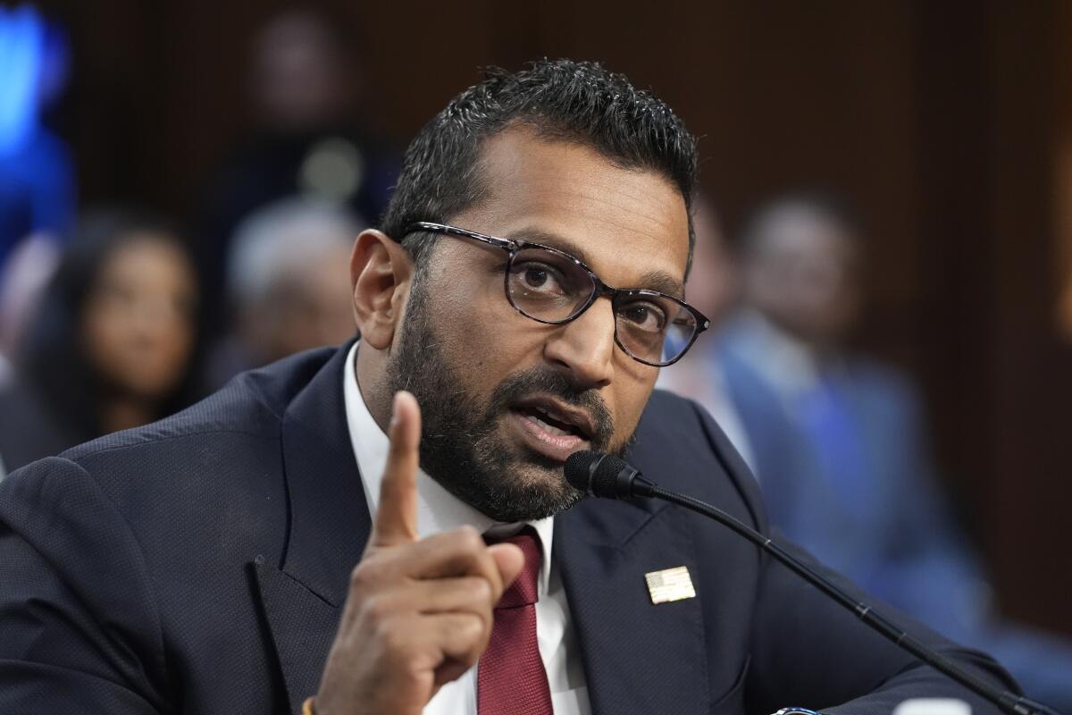 FBI Director Kash Patel fires agent trainee for displaying pride flag