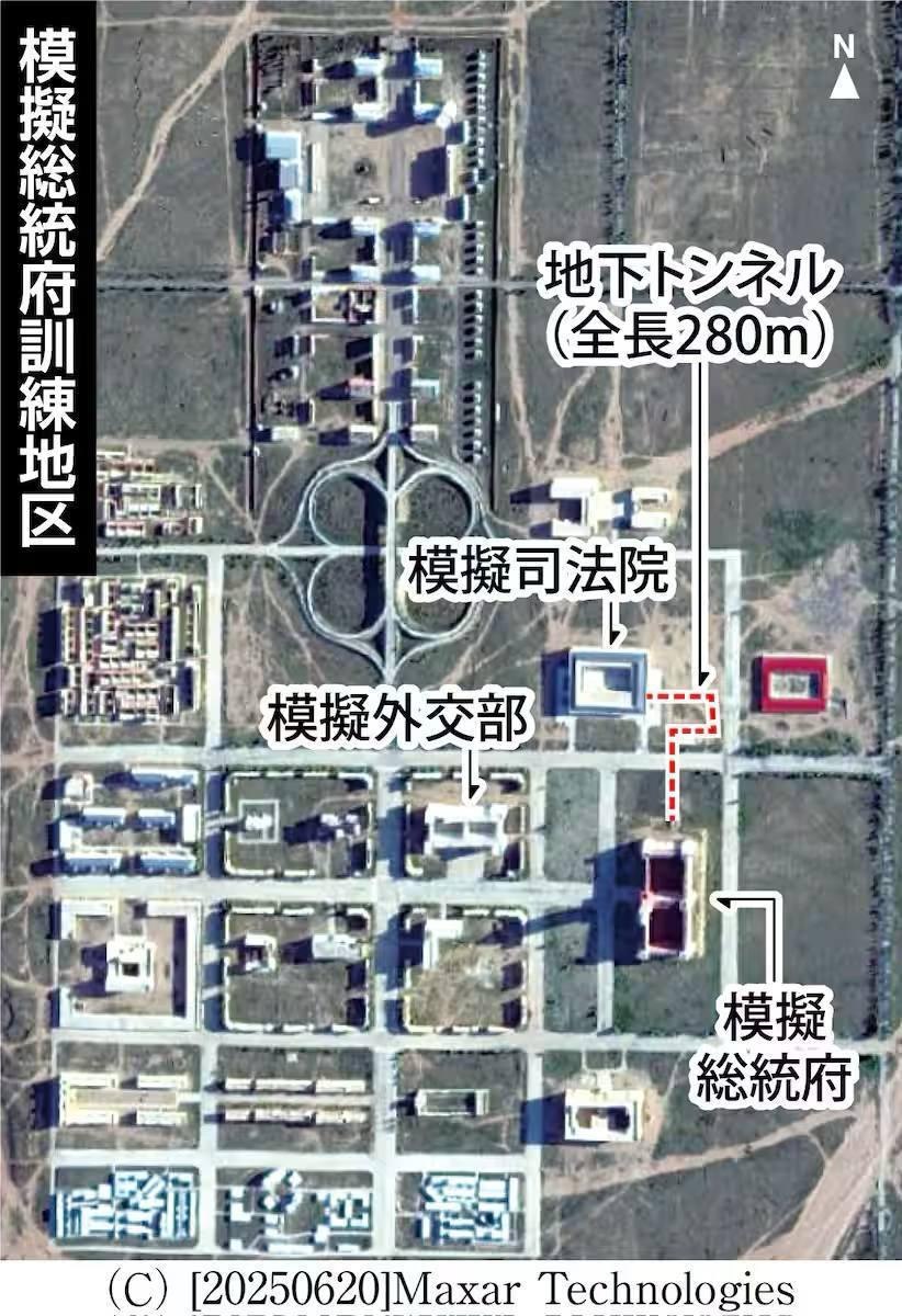 China's PLA expands mock replicas of Taiwanese government buildings
