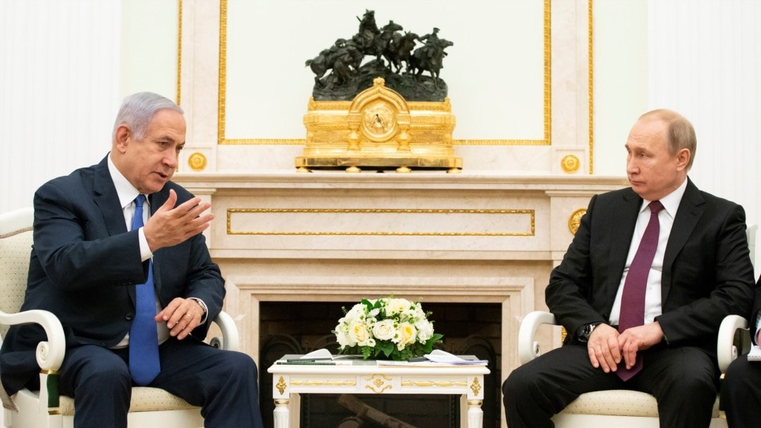 Vladimir Putin and Benjamin Netanyahu hold phone call, says Kremlin
