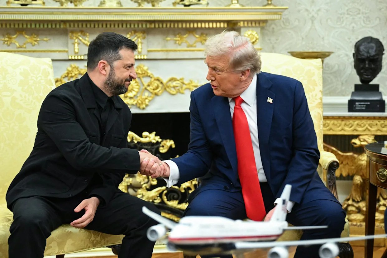 Zelensky and Trump discuss Ukraine's air defenses and Russian attacks