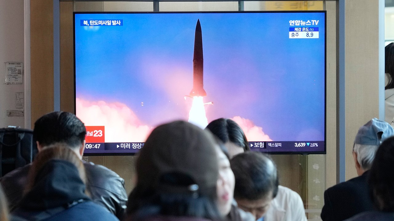 North Korea test fires ballistic missile ahead of Trump’s Asia trip
