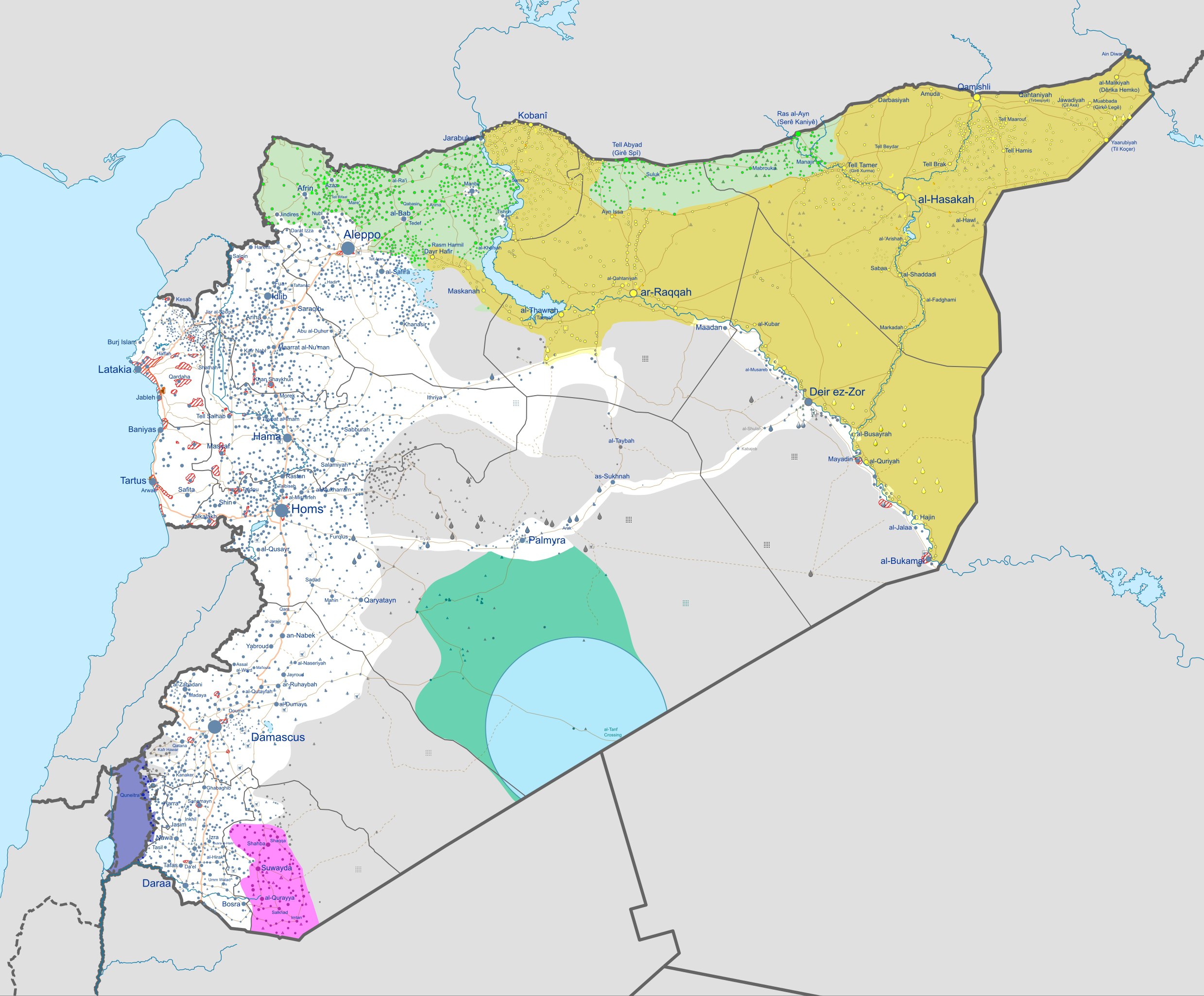 Armed Druze factions target Syrian government checkpoints in Kanaker