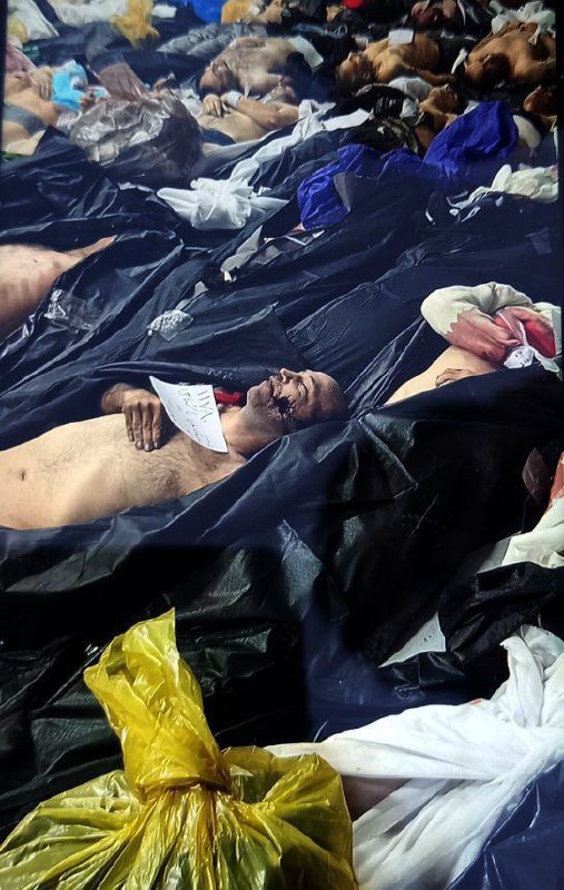 New photos show hundreds of bodies of protesters killed in Iran