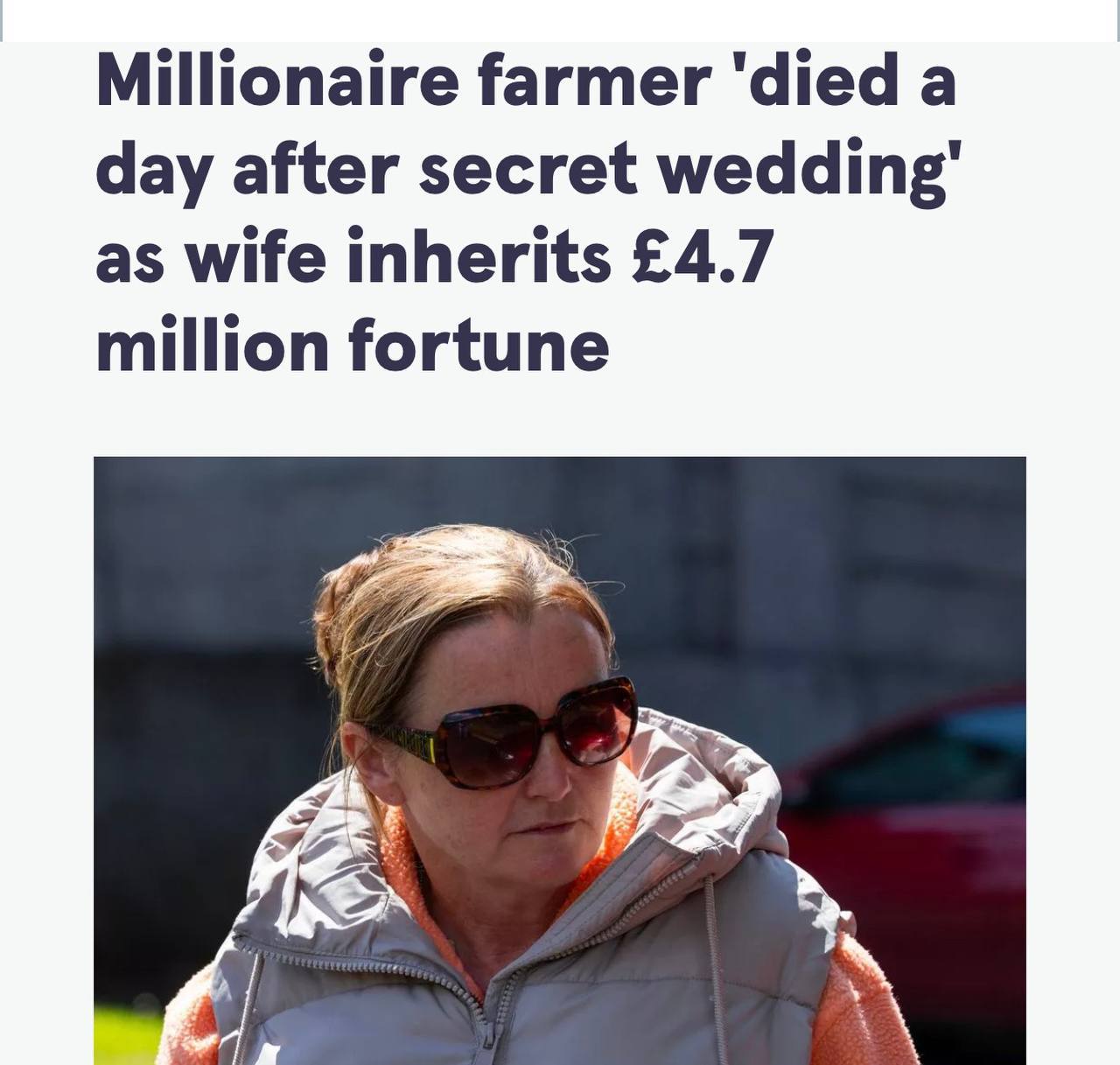 75-year-old millionaire marries nurse, dies a day later, leaving her heir