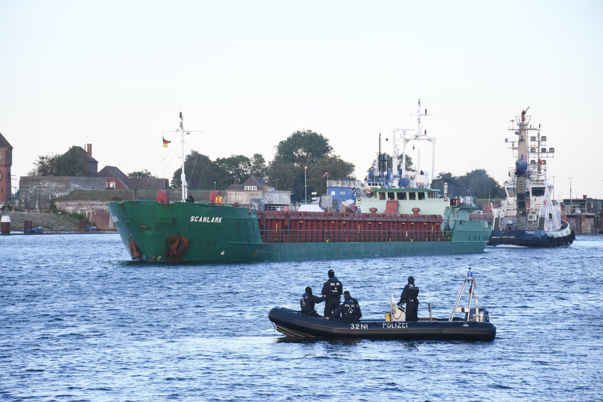 German Special Forces Seize Espionage Gear on Russian Cargo Ship
