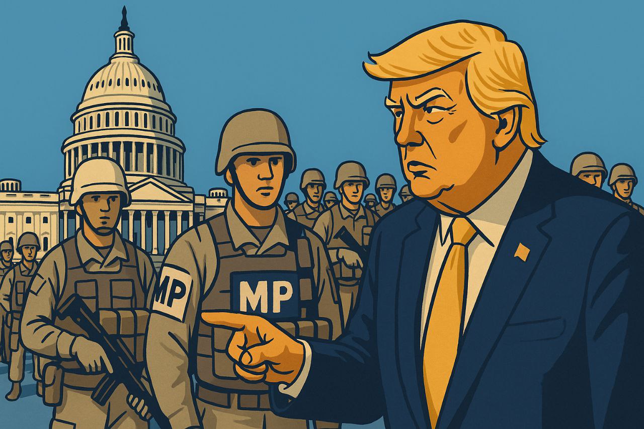 Republican Governors Deploy Hundreds of National Guard Troops to D.C. at Trump's Request