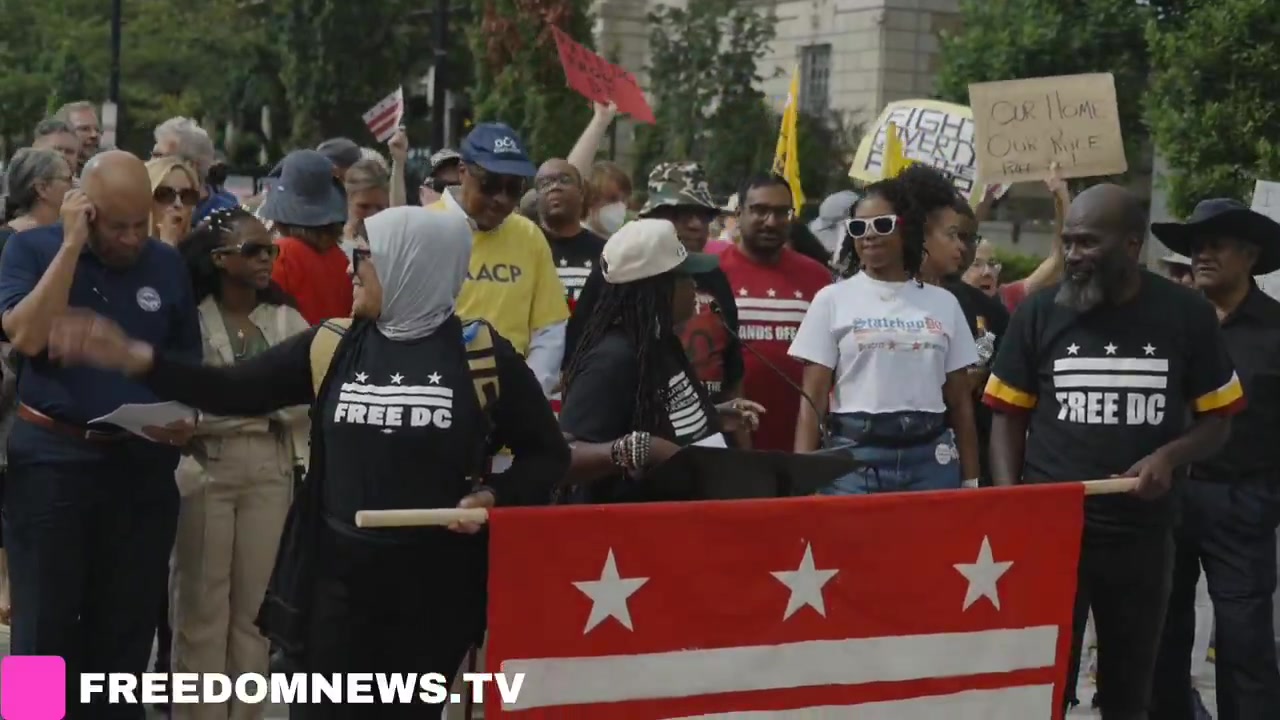 [Video] DC Rally Erupts Against Trump's Plan to Evict Homeless, Uniting Activists