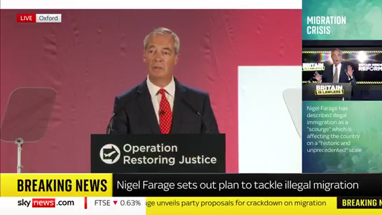 [Video] Nigel Farage Unveils Urgent Plan to Combat Illegal Migration Threat