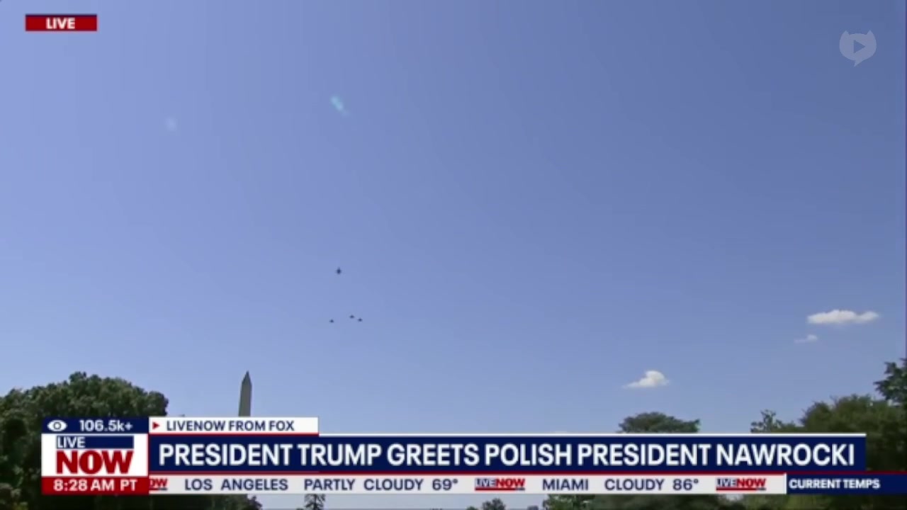 [Video] Polish President Nawrocki Meets Trump at White House to Discuss Key Bilateral Issues