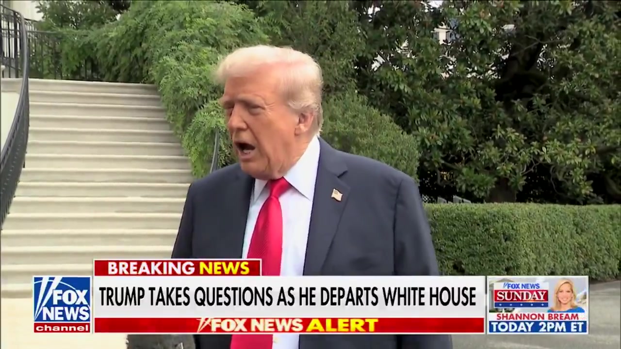 [Video] Trump Unveils New Sanctions as Russia Hits Kyiv Government Building