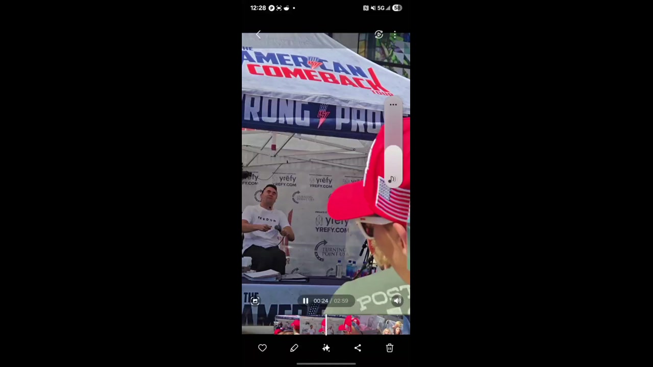 [Video] Charlie Kirk Shot in Neck; Graphic Video Captures Shocking Moment