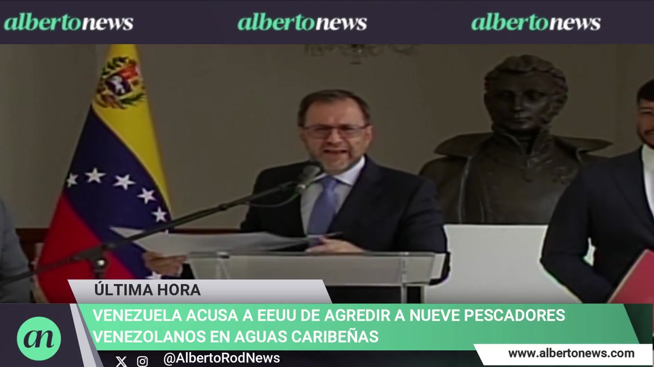 [Video] Venezuela Accuses U.S. of Hostile Boarding of Fishing Vessel