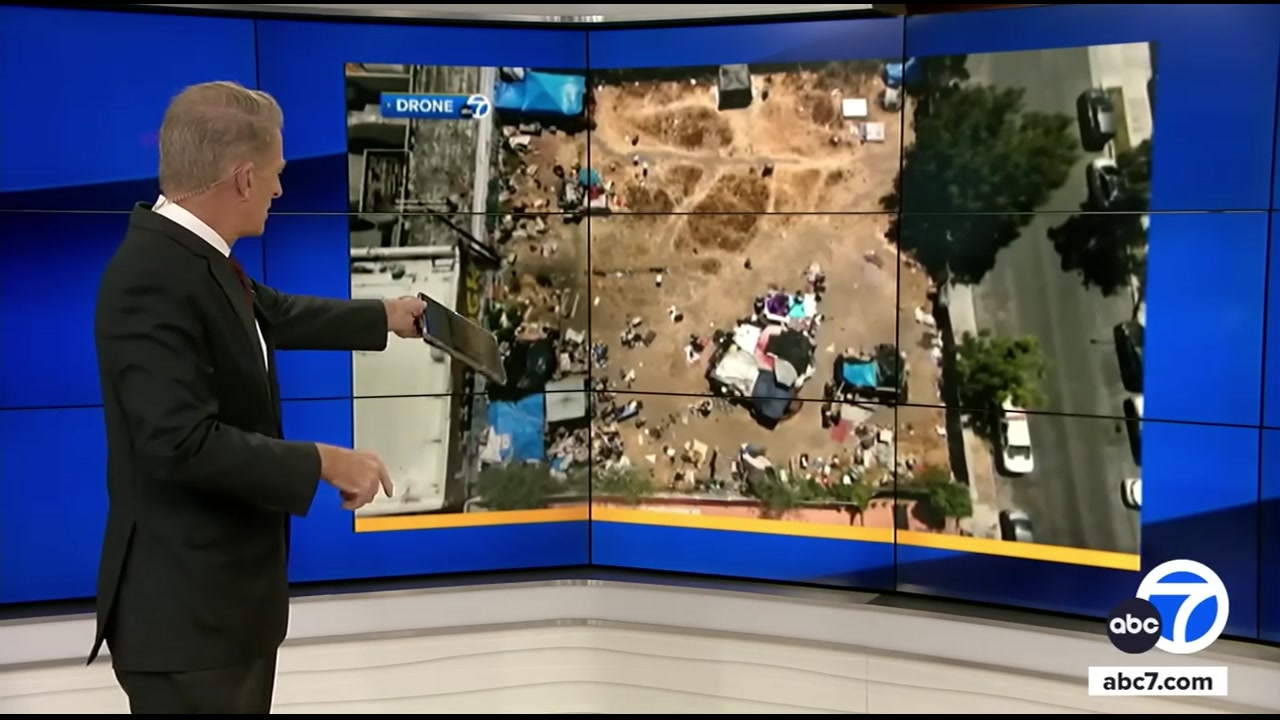 [Video] Outrage in Koreatown as Homeless Camp Features Tennis Court, BBQ