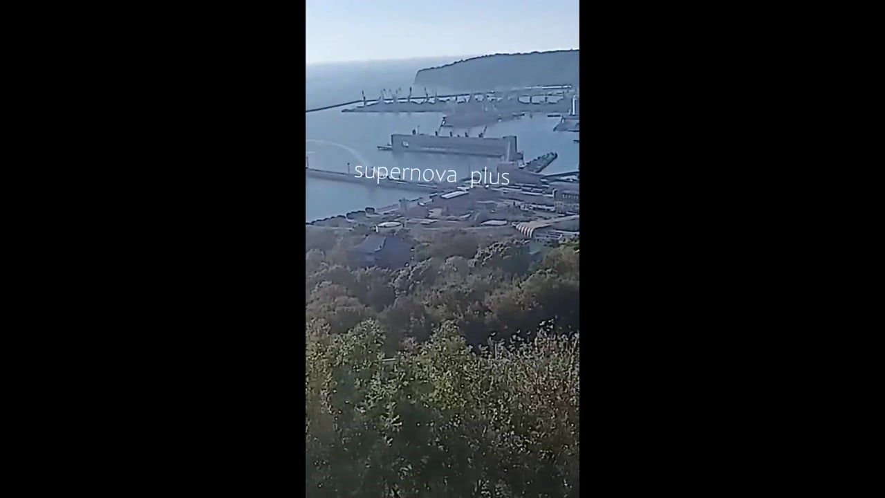 [Video] Ukrainian naval drone hits pier in Tuapse, Krasnodar Krai, Russia