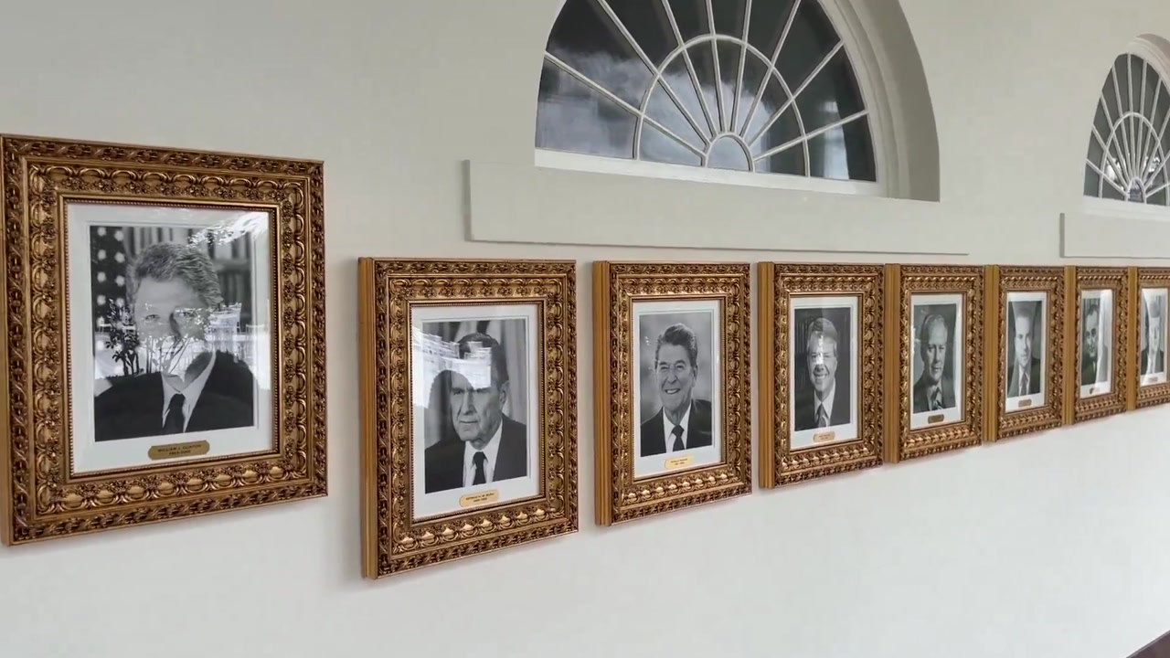 [Video] White House debuts 'Presidential Walk of Fame' with Biden's autopen photo