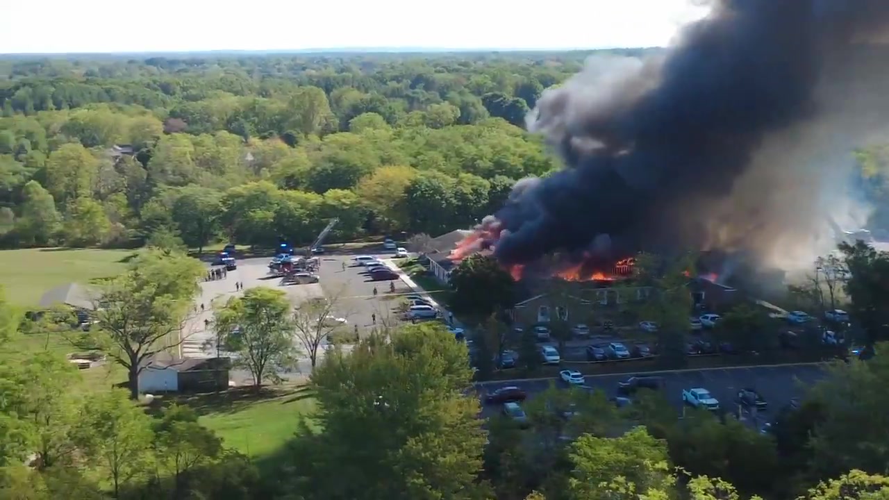 [Video] Mormon Church in Michigan engulfed in flames after shooting