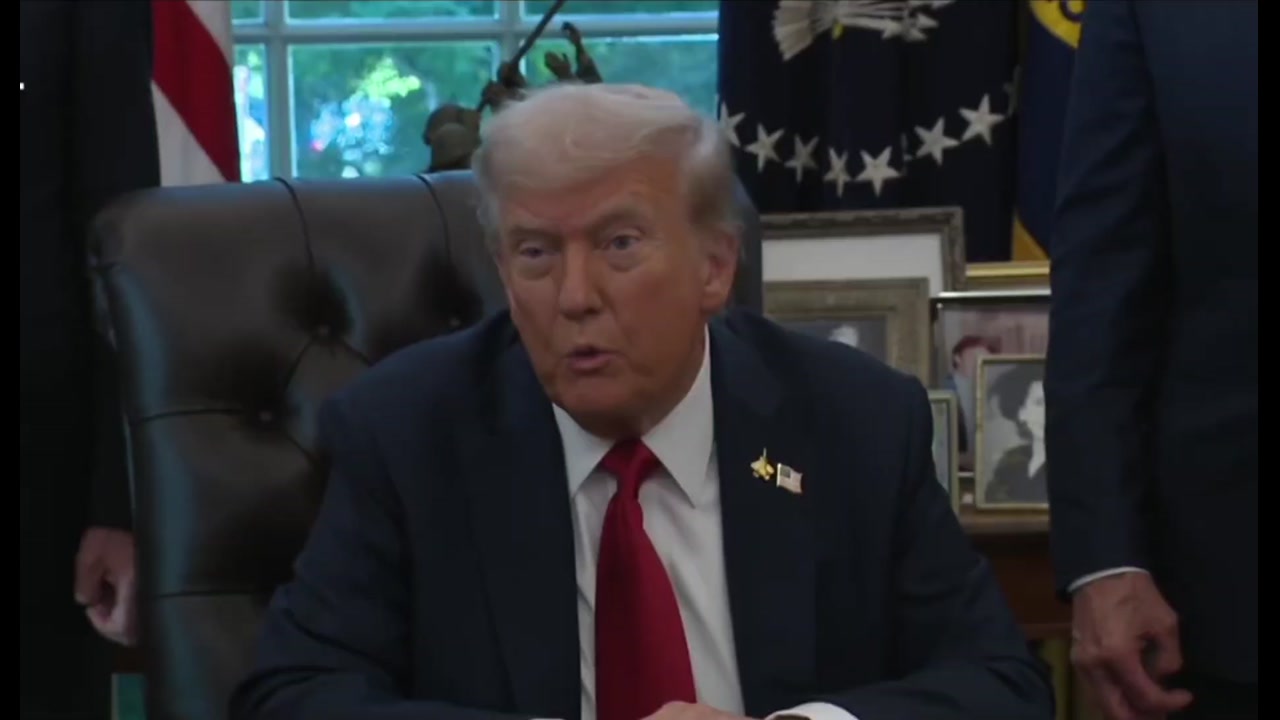 [Video] Trump says Hamas is agreeing to important terms in Gaza Peace Plan negotiations