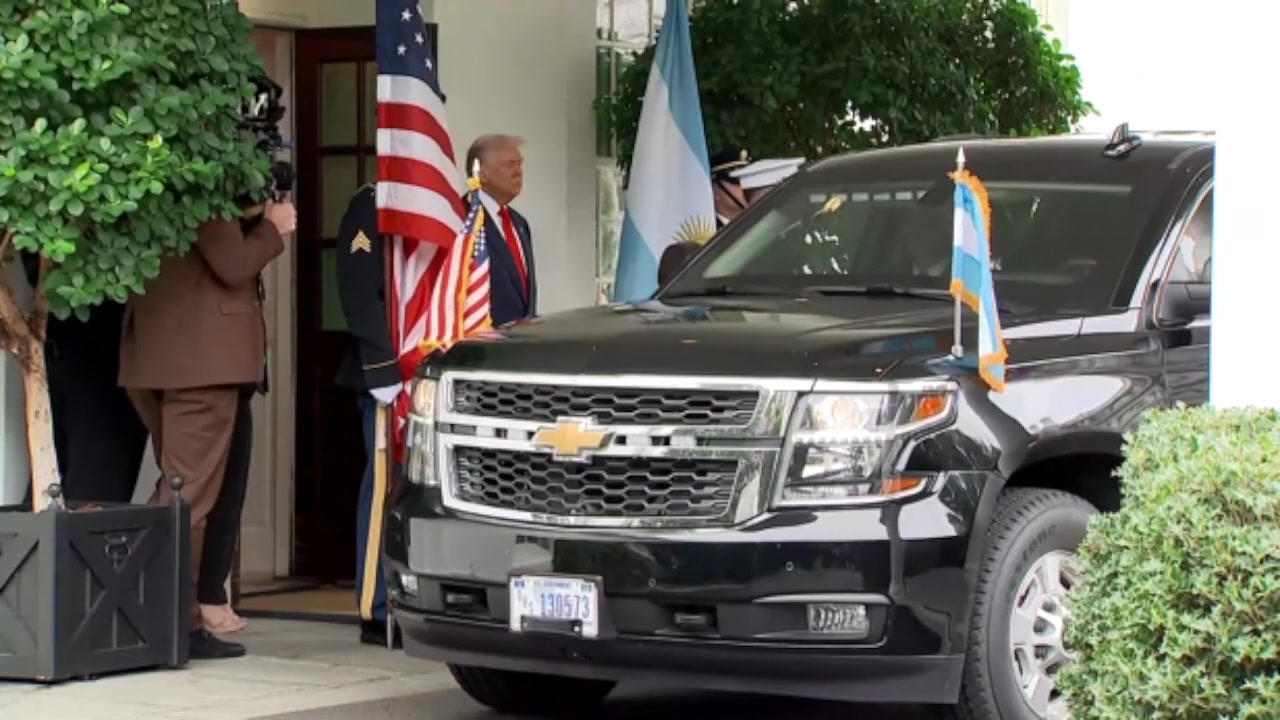[Video] Argentina’s Milei meets Trump to discuss $20 billion U.S. bailout package
