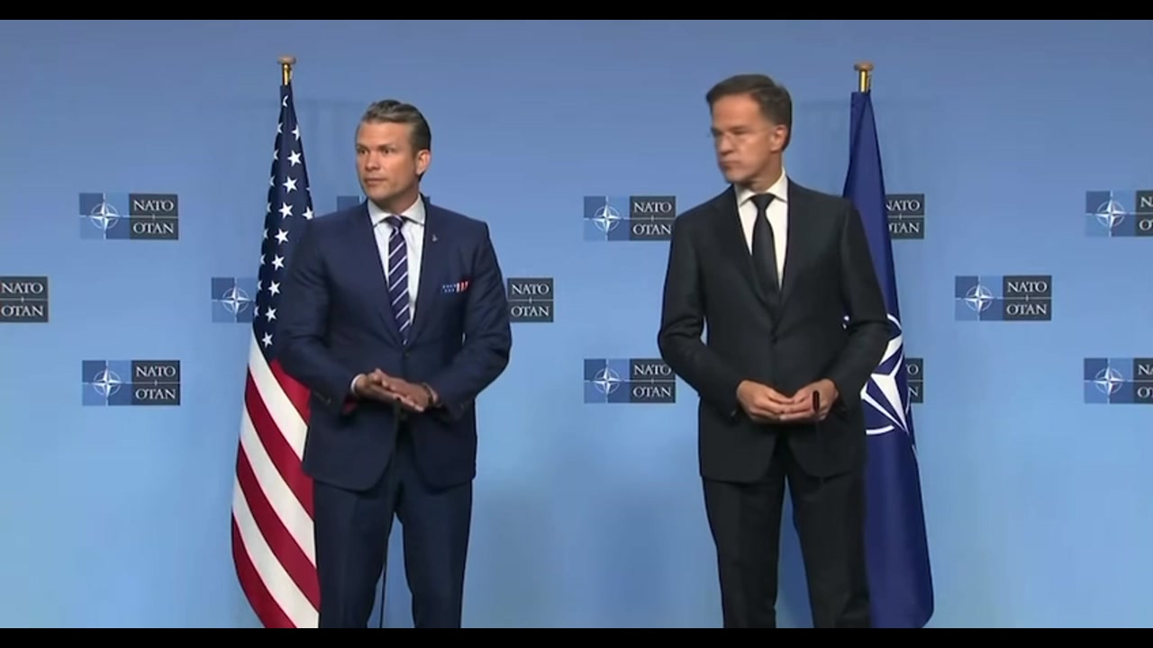 [Video] U.S. Secretary of War Hegseth attends NATO defense ministers meeting
