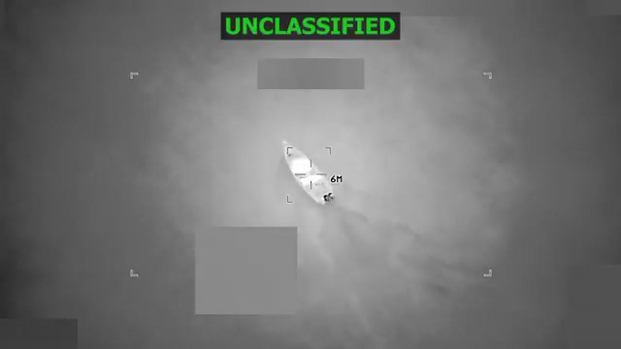 [Video] US conducts lethal strike on Tren de Aragua vessel, killing 6 narco-terrorists