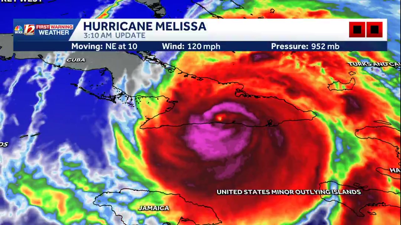 [Video] Hurricane Melissa makes landfall as Category Three storm in Cuba