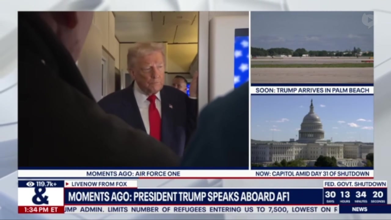 [Video] Trump denies reports of considering strikes within Venezuela