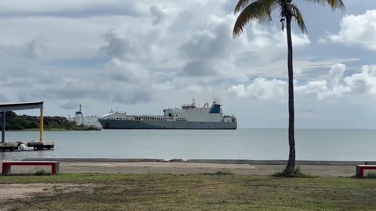 [Video] Special Forces mothership MV Ocean Trader departs Port of Ponce