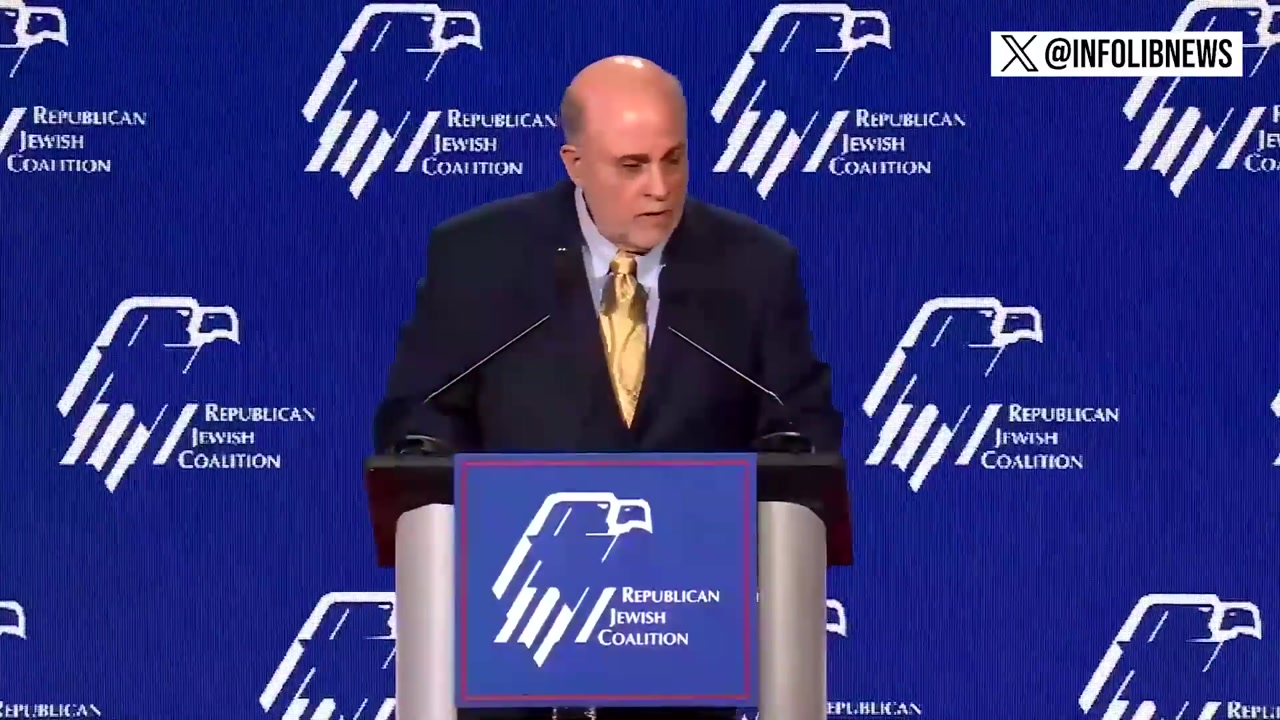 [Video] Mark Levin tells Republican Jewish Coalition Americans should thank Israel