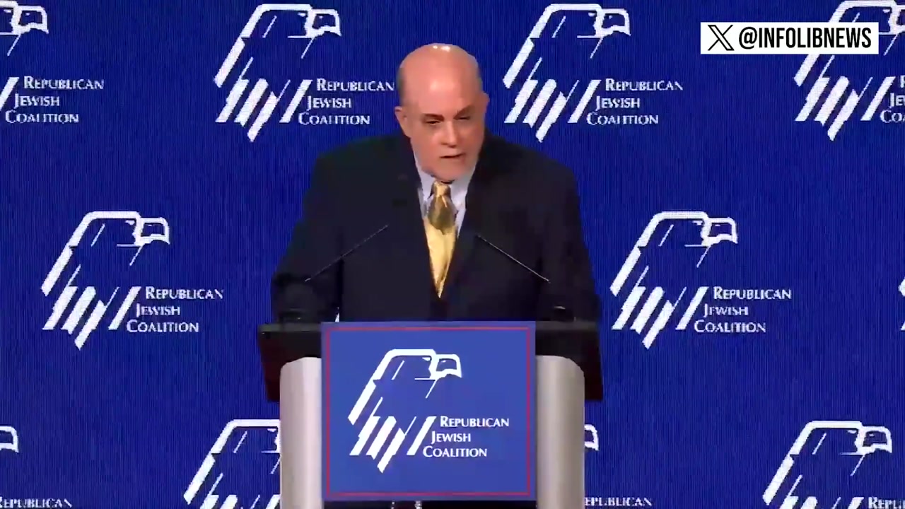 [Video] Mark Levin condemns Nick Fuentes and Tucker Carlson at Republican Jewish Coalition