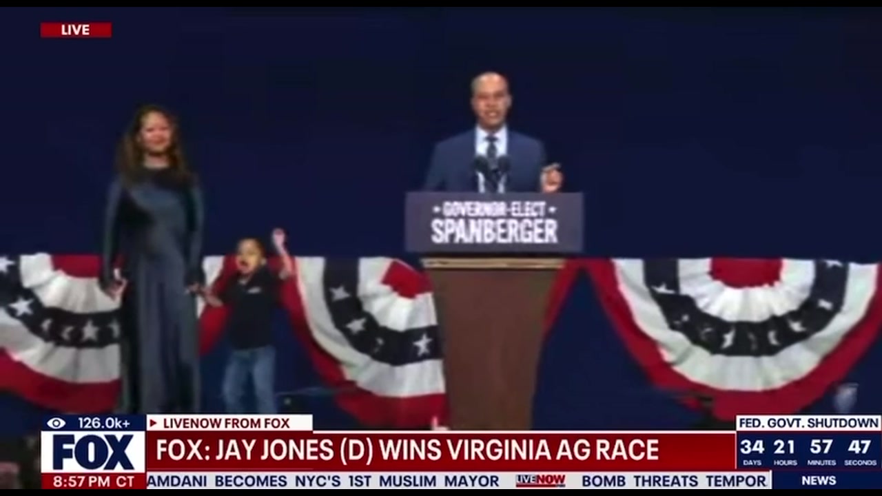 [Video] Democrat Jay Jones wins Virginia attorney general's race