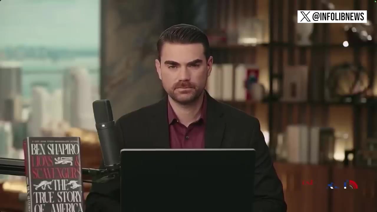 [Video] Ben Shapiro criticizes left's attacks on White Christian men and TPUSA's response