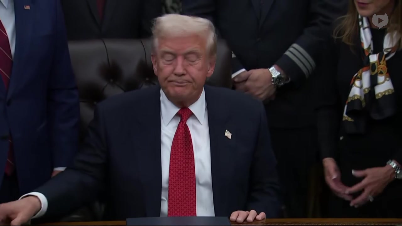 [Video] Trump takes no questions after reopening government, calls it a great day