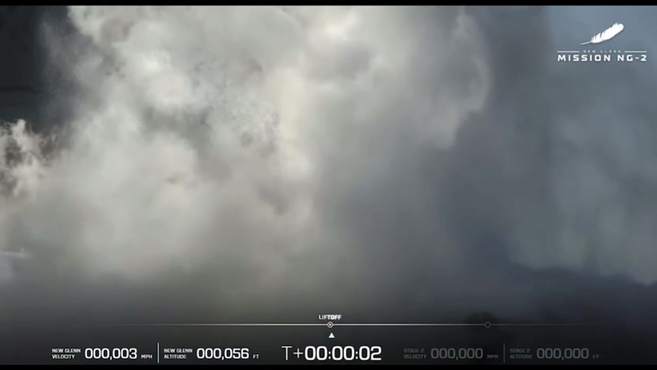 [Video] Nasa's twin Mars probes launch on Blue Origin rocket to study atmosphere