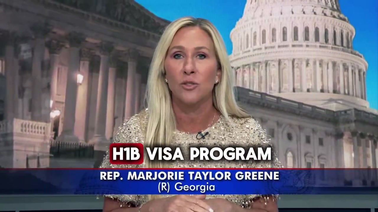 [Video] Marjorie Taylor Greene introduces bill to eliminate H-1B visa
